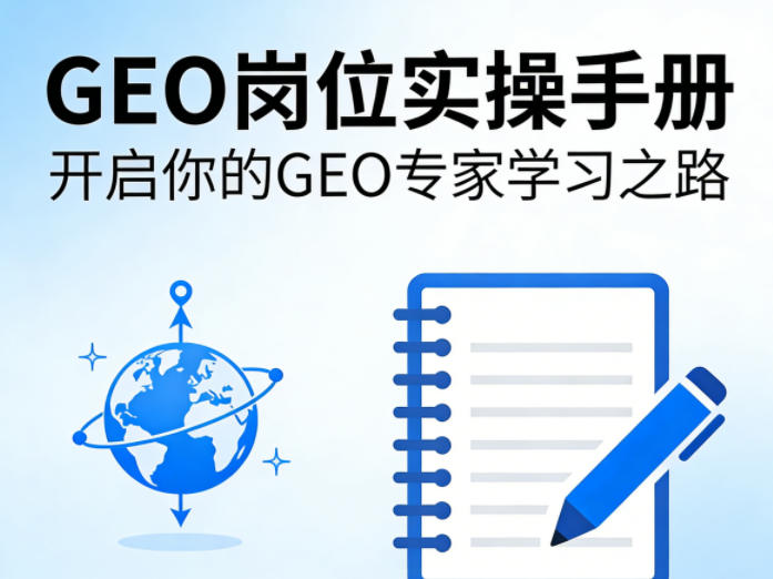 GEO岗位实操手册，开启你的GE0专家学习之路-优优云网创