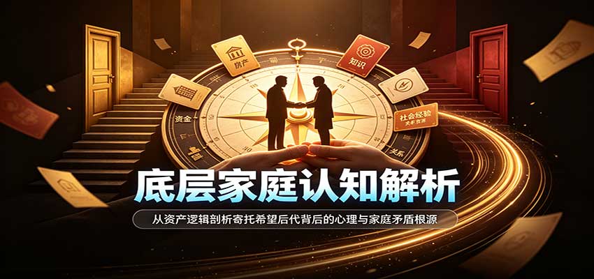底层家庭认知解析：从资产逻辑剖析寄托希望后代背后的心理与家庭矛盾根源-优优云网创