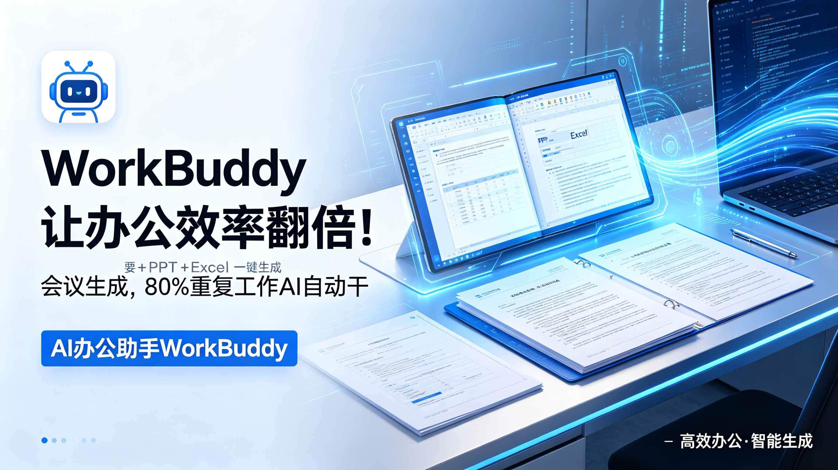 （18859期）WorkBuddy让办公效率翻倍！会议纪要+PPT+Excel一键生成，80%重复工作AI自动干-优优云网创