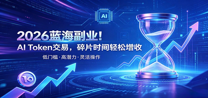 AI Token算力赛道!普通人可入局的数字副业,零门槛快速起步-优优云网创