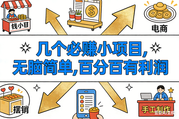 （16956期）9个必赚小项目，无脑简单，百分百有利润，副业首选，日入200+-优优云网创
