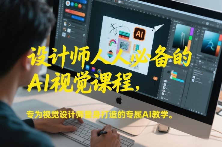设计师人人必备的AI视觉课程,专为视觉设计师量身打造的专属AI教学-优优云网创