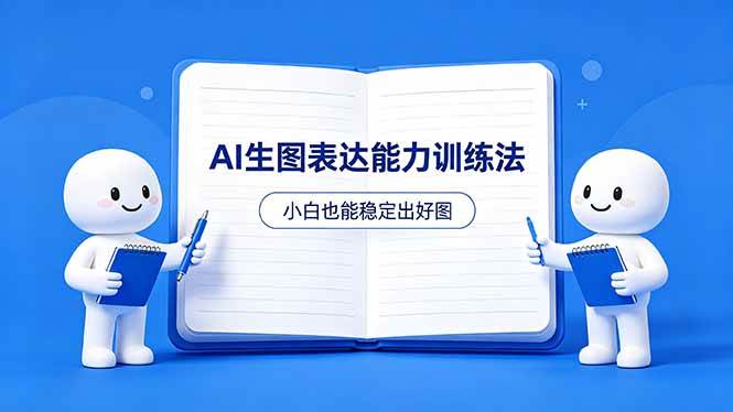 （18377期）AI生图不是做漂亮图，而是表达能力。这套方法让小白也能稳定出好图-优优云网创