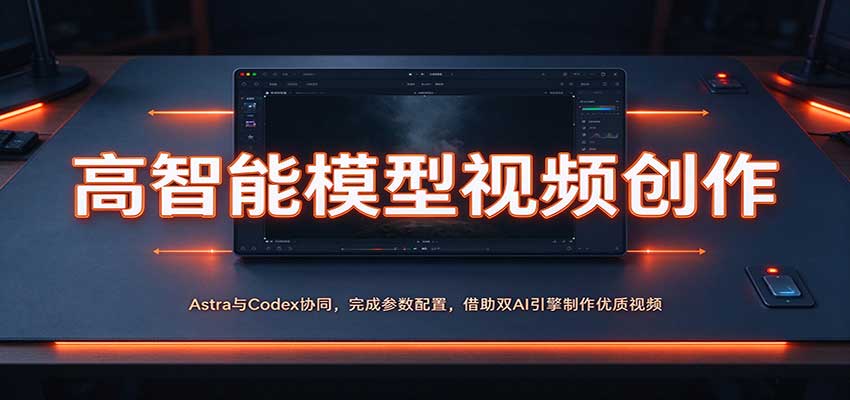 高智能模型视频创作：Astra与Codex协同，完成参数配置，借助双AI引擎制作优质视频-优优云网创
