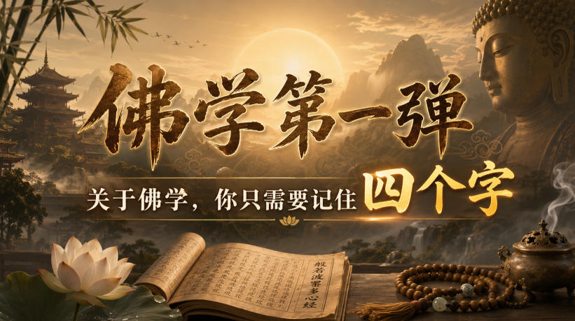 付费文章：佛学第一弹，关于佛学，你只需要记住四个字-优优云网创