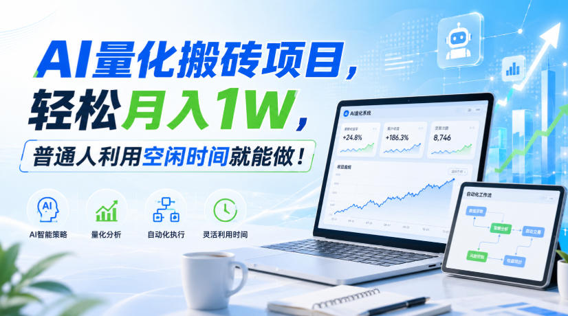 利用AI实现自动量化搬砖,月入万元,任何人都可以做! 利用AI实现自动量化搬砖,月入万元,任何人都可以做!