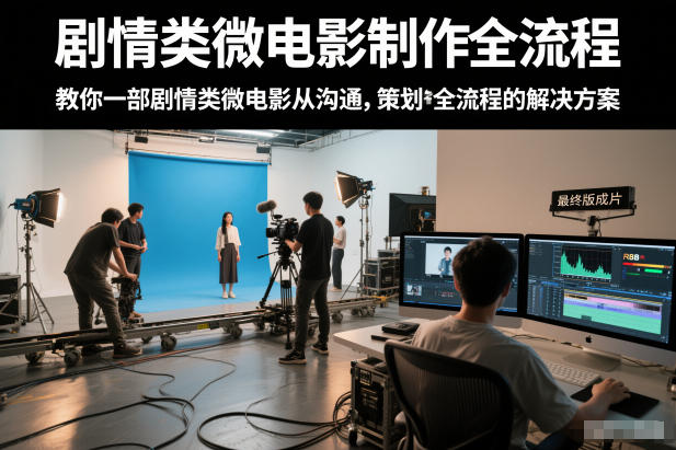 剧情类微电影制作全流程,教你一部剧情类微电影从沟通,策划到拍摄制作全流程的解决方案-优优云网创