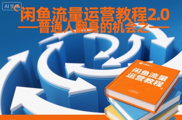 闲鱼流量运营教程2.0——普通人翻身的机会之一-优优云网创