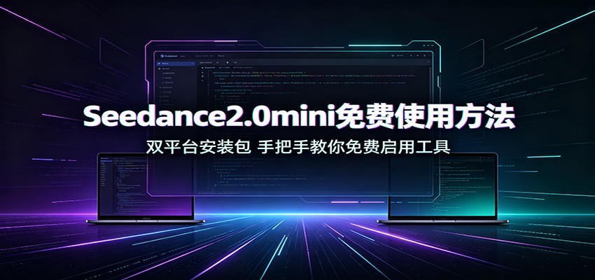 Seedance2.0mini免费使用方法：双平台安装包，手把手教你免费启用工具-优优云网创