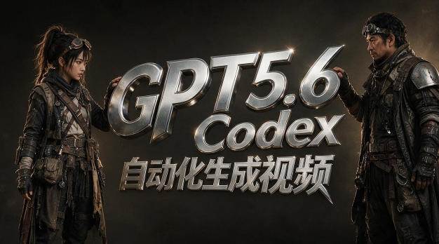 (19393期)GPT5.6+Codex自动化视频生成:提示词设计×角色设定×封面海报×工作流思路,高效产出AI视频-优优云网创