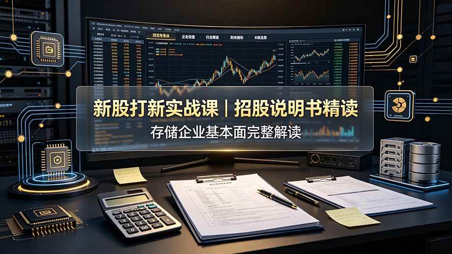 (19255期)付费文章:新股打新实战课|招股说明书精读,存储企业基本面完整解读-优优云网创