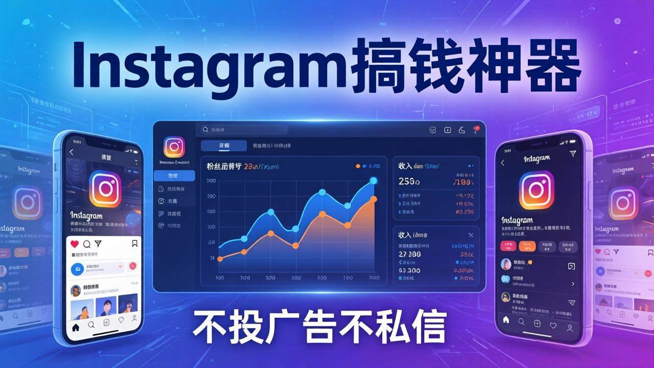 （17731期）Instagram搞钱神器：月涨6万粉+月入5万刀，不投广告不私信，靠算法+低价产品-优优云网创