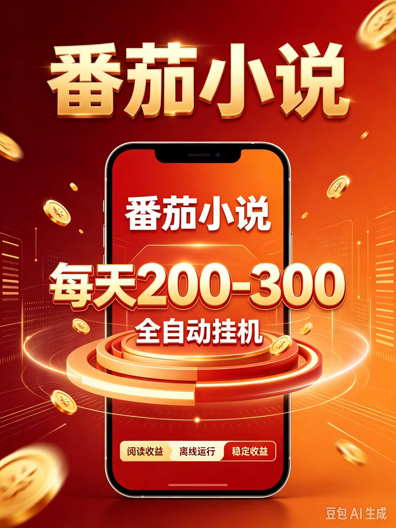 门槛极低的番茄全自动小说，日入200-300，项目非常火爆-优优云网创