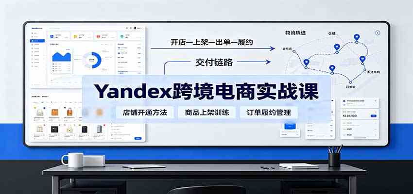 yandex跨境电商实战课：平台入门、开店、物流、选品上架与定价全流程-优优云网创