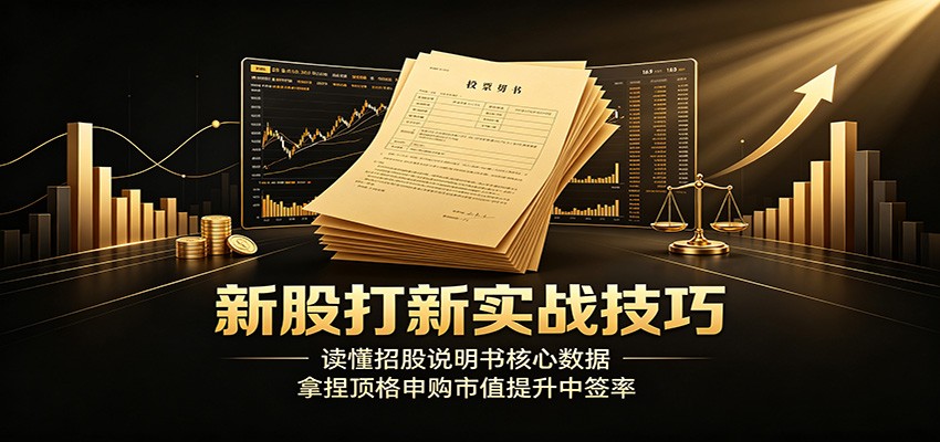 新股打新实战技巧:读懂招股说明书核心数据,拿捏顶格申购市值提升中签率-优优云网创