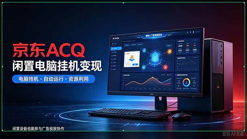 （21063期）京东ACQ是什么？闲置电脑挂机采集项目拆解-优优云网创