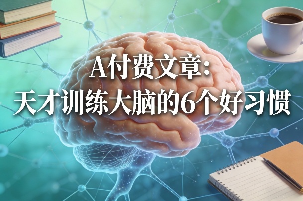 付费文章：天才训练大脑的6个好习惯-优优云网创