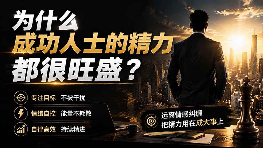 (19754期)付费文章:为什么成功人士的精力都很旺盛? (19754期)付费文章:为什么成功人士的精力都很旺盛?