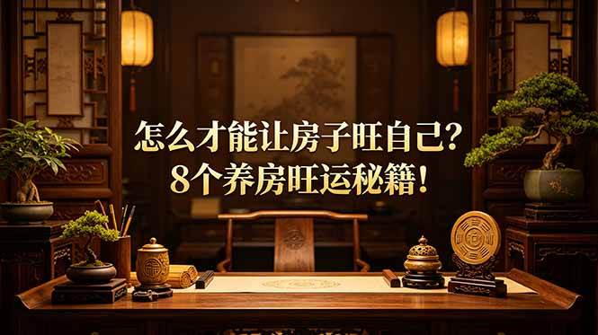 (19023期)付费文章:怎么才能让房子旺自己?8个养房旺运秘籍!-优优云网创