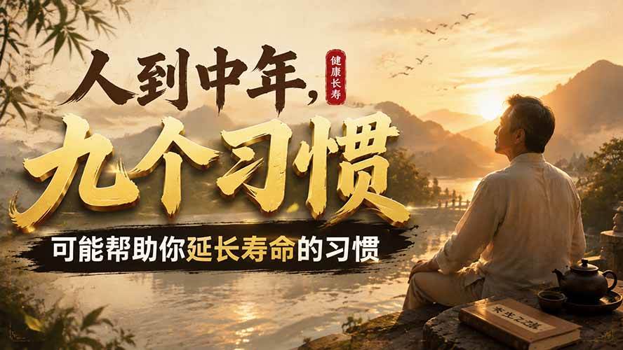 （19707期）付费文章：人到中年，九个可能帮助你延长寿命的习惯-优优云网创