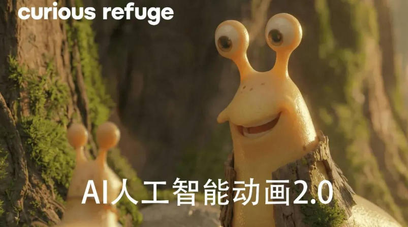 好奇避难所—AI人工智能动画电影制作2.0-【独家精翻中英字幕】-优优云网创