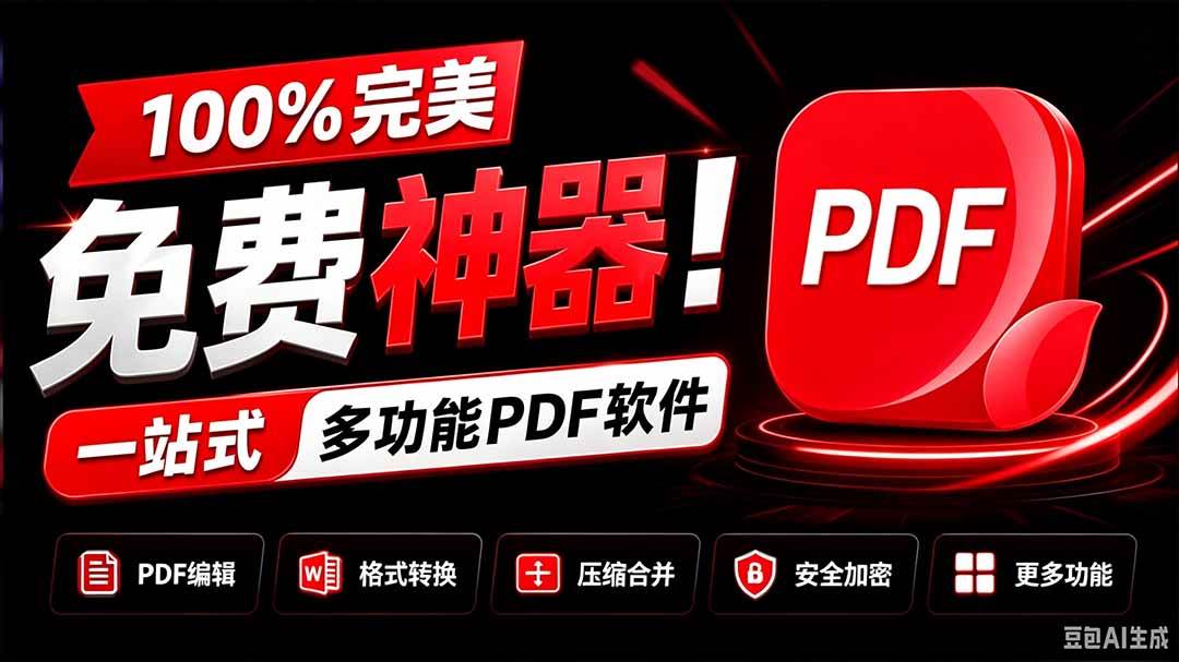 （20512期）100%完美免费神器！一站式多功能PDF软件，支持PDF格式转换压缩编辑等，简约无广告，太Nice了JOPDF-优优云网创