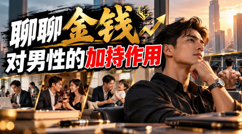某公众号付费文章：聊聊金钱对男性的加持作用-优优云网创