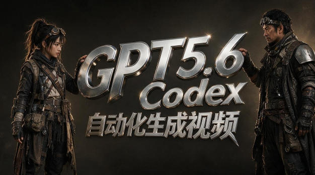 GPT5.6+Codex自动化生成视频全流程实战,从提示词设计、角色设定、封面海报,到视频生成思路与自动化工作流-优优云网创