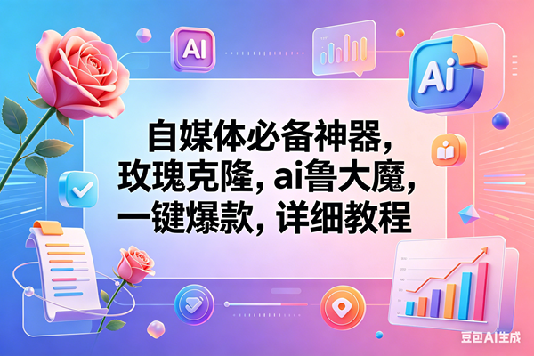 （18273期）玫瑰克隆神器，一键爆款工具，自媒体必备，60多个功能的教程-优优云网创