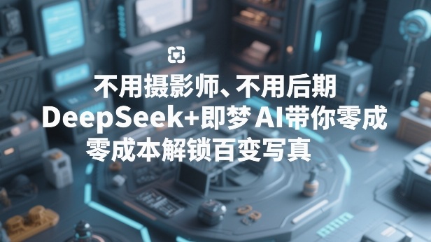 不用摄影师、不用后期，DeepSeek+即梦AI带你零成本解锁百变写真！-优优云网创