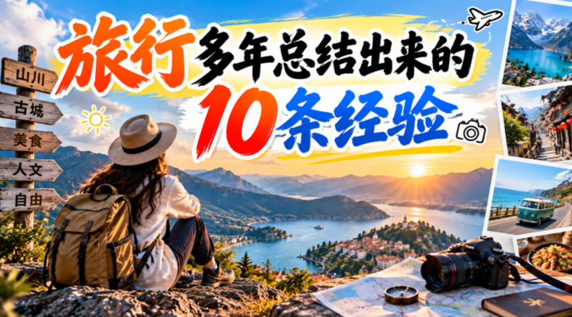 付费文章：旅行多年总结出来的10条经验-优优云网创