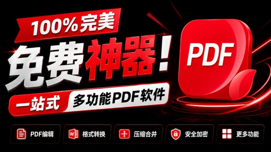 100%完美免费神器！一站式多功能PDF软件，支持PDF格式转换压缩编辑等，简约无广告，太Nice了JOPDF-优优云网创