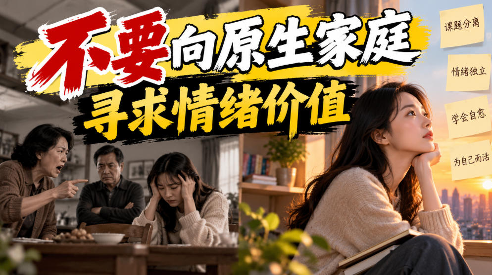某公众号付费文章：不要向原生家庭寻求情绪价值-优优云网创