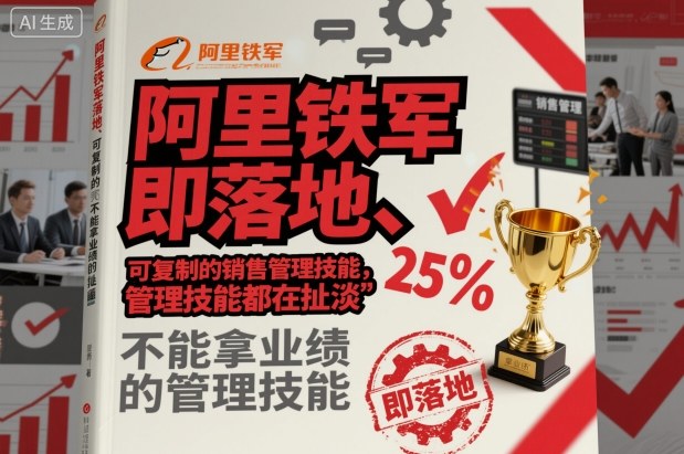 阿里铁军即落地、可复制的销售管理技能，不能拿业绩的管理技能都在扯淡-优优云网创