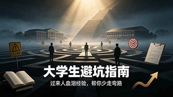 (19195期)付费文章:大学生避坑指南 ,过来人血泪经验,帮你少走弯路-优优云网创