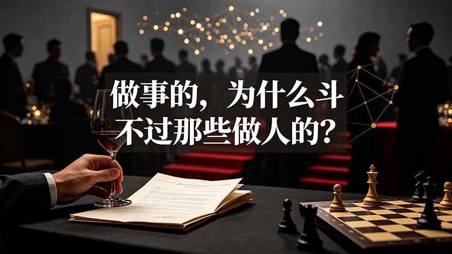 (19414期)付费文章:做事的,为什么斗不过那些做人的?-优优云网创