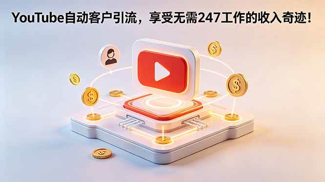 (18658期)YouTube 自动客户引流,享受无需 247 工作的收入奇迹!【原创双语字幕】-优优云网创