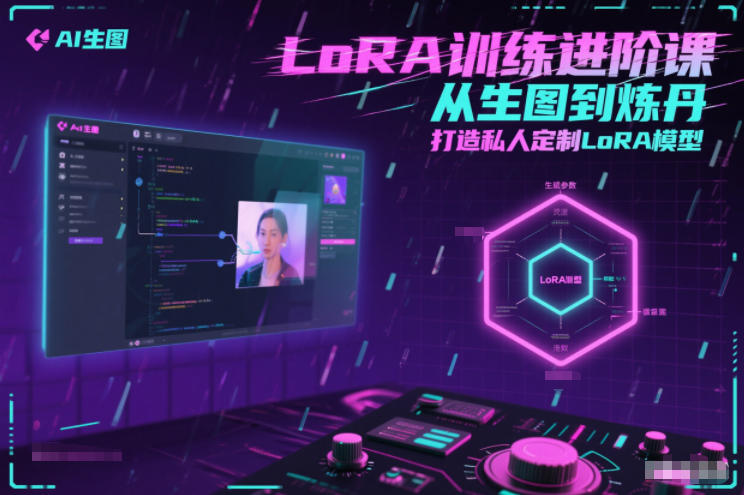 LoRA训练进阶课,从生图到炼丹,打造私人定制LoRA模型-优优云网创
