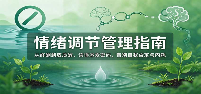 情绪调节管理指南：从睾酮到皮质醇，读懂激素密码，告别自我否定与内耗-优优云网创