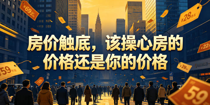付费文章：房价触底，该操心房的价格还是你的价格-优优云网创