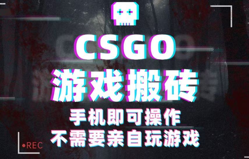 CSGO游戏挂机捡漏，单日扫货500+，年底小高峰上车可吃肉，手机即可操作兼职副业-优优云网创
