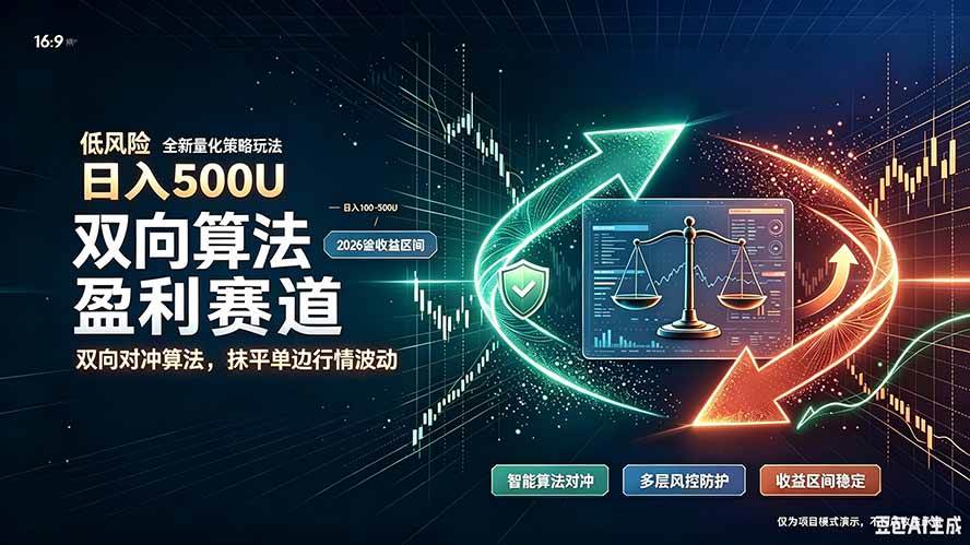（20043期）算法对冲/EA量化，日入500刀，躺着赚钱！你把它当做“自动提款机”，它把你就爆了-优优云网创