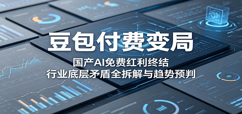 豆包付费变局：国产AI免费红利终结，行业底层矛盾全拆解与趋势预判-优优云网创